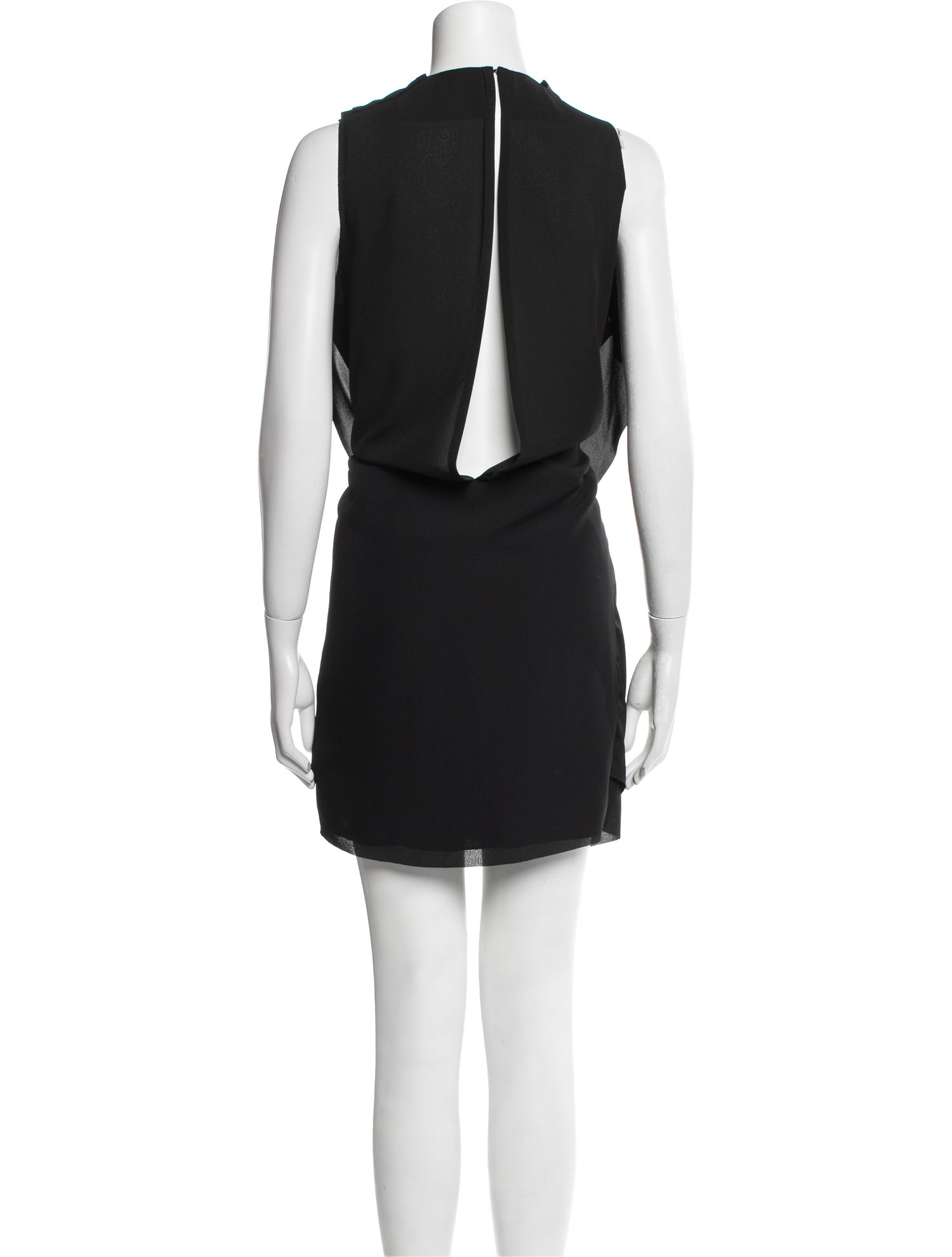 Acne Studios V-Neck Mini Dress